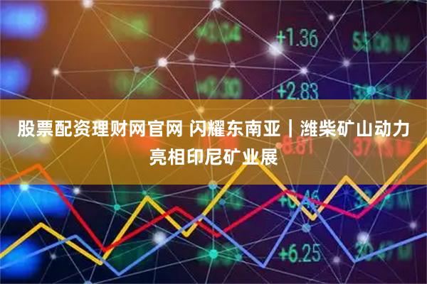 股票配资理财网官网 闪耀东南亚｜潍柴矿山动力亮相印尼矿业展